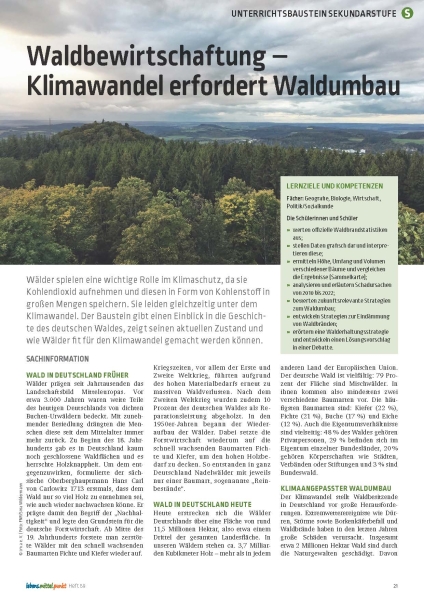 Waldbewirtschaftung